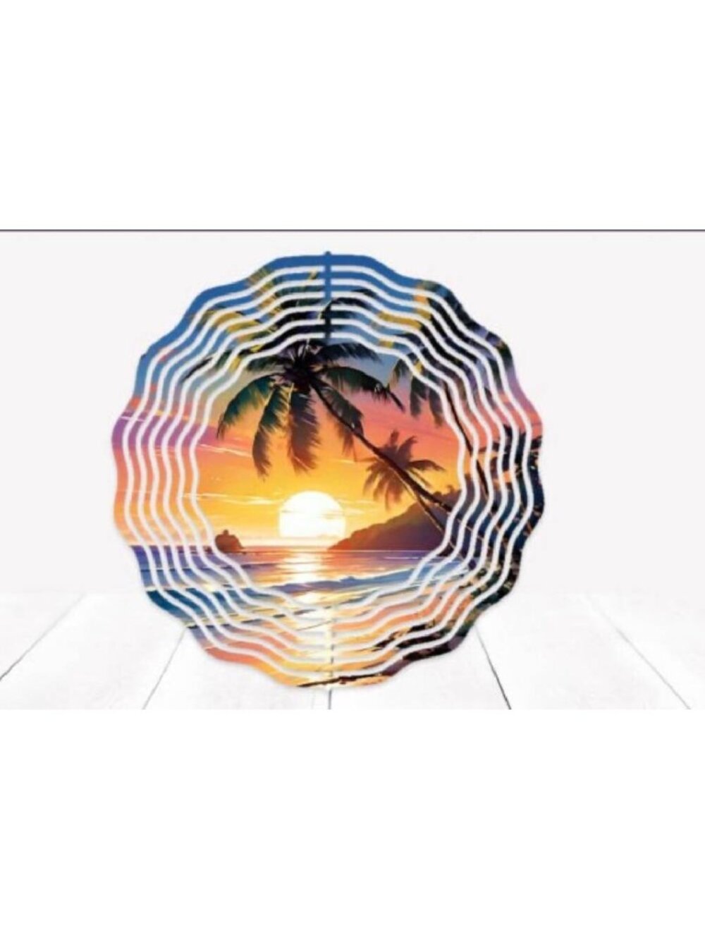 Beach wind spinner
